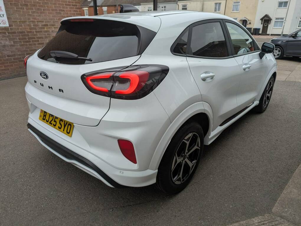 Ford Puma 1.0 Ecoboost Hybrid Mhev St-line Dct White #5