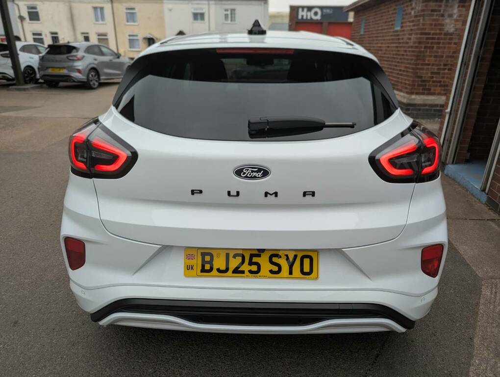 Ford Puma 1.0 Ecoboost Hybrid Mhev St-line Dct White #4