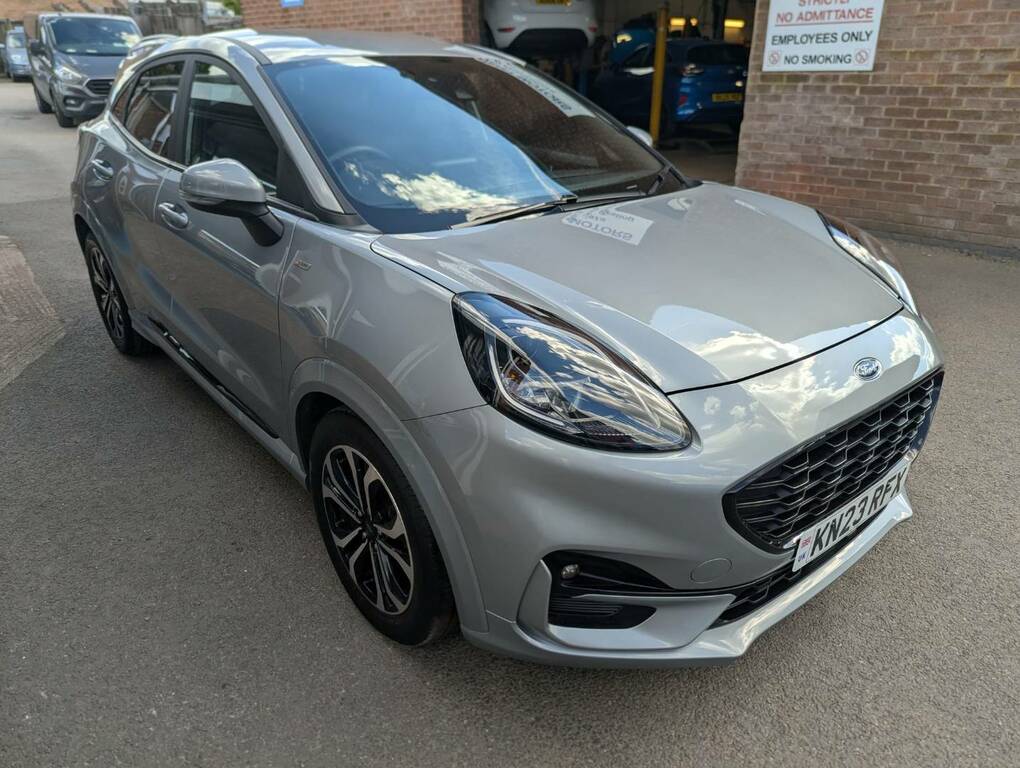 Ford Puma 1.0 Ecoboost Hybrid Mhev St-line Silver