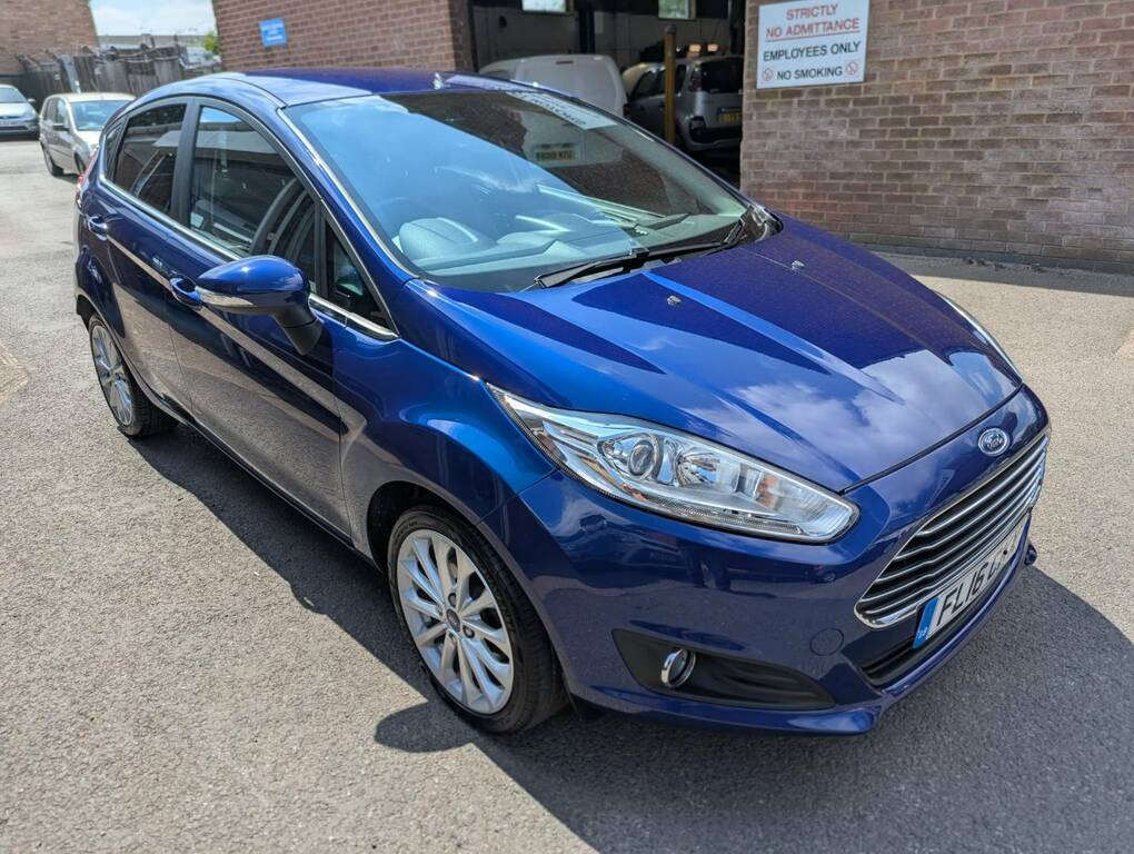 Ford Fiesta 1.0 Ecoboost Titanium X Powershift Blue #3