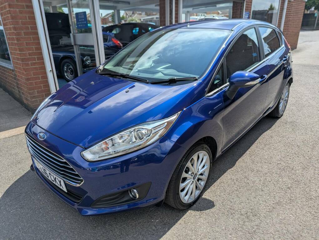 Ford Fiesta 1.0 Ecoboost Titanium X Powershift Blue