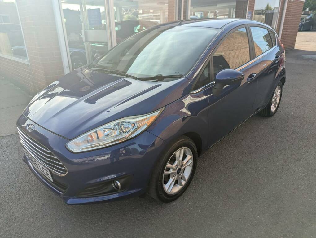 Ford Fiesta 1.0 Ecoboost Zetec Blue