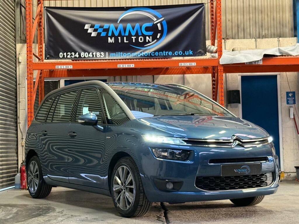 Citroen Grand C4 SpaceTourer 1.6 E-hdi Exclusive Etg6 Euro 5 Ss Blue #3