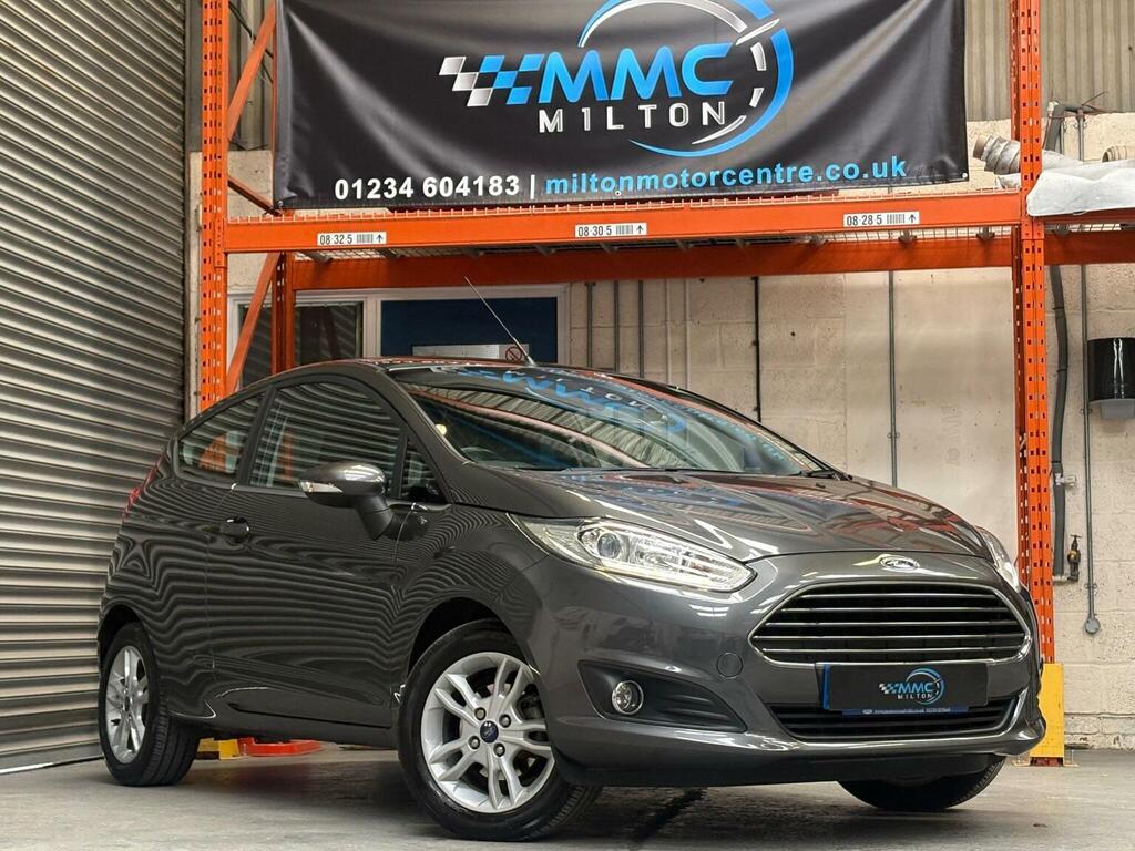 Ford Fiesta Hatchback 1.25 Zetec Euro 6 201565 Grey #3