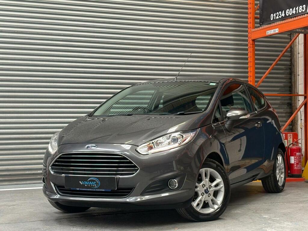 Ford Fiesta Hatchback 1.25 Zetec Euro 6 201565 Grey #4