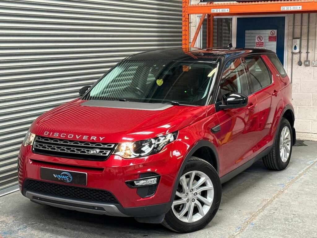 Land Rover Discovery Sport 2.0 Td4 Se Tech 4Wd Euro 6 Ss Red #2