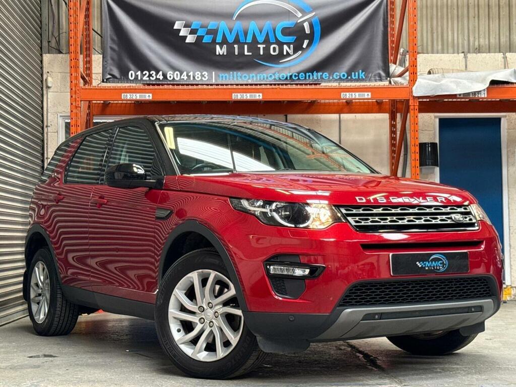 Land Rover Discovery Sport 2.0 Td4 Se Tech 4Wd Euro 6 Ss Red