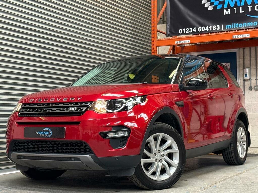 Land Rover Discovery Sport 2.0 Td4 Se Tech 4Wd Euro 6 Ss Red #4