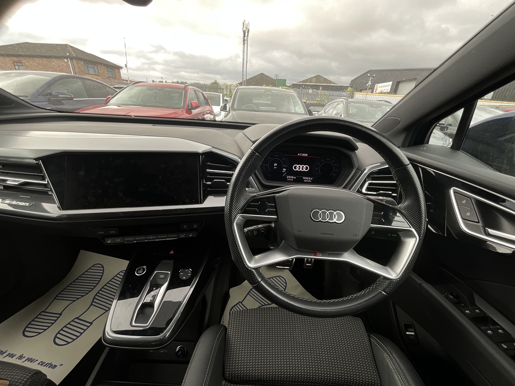 Audi Q4 E Tron S Line 40 NG72ABX Blue #6