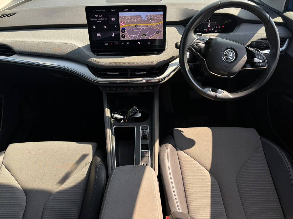 Skoda ENYAQ 80 Blue #6