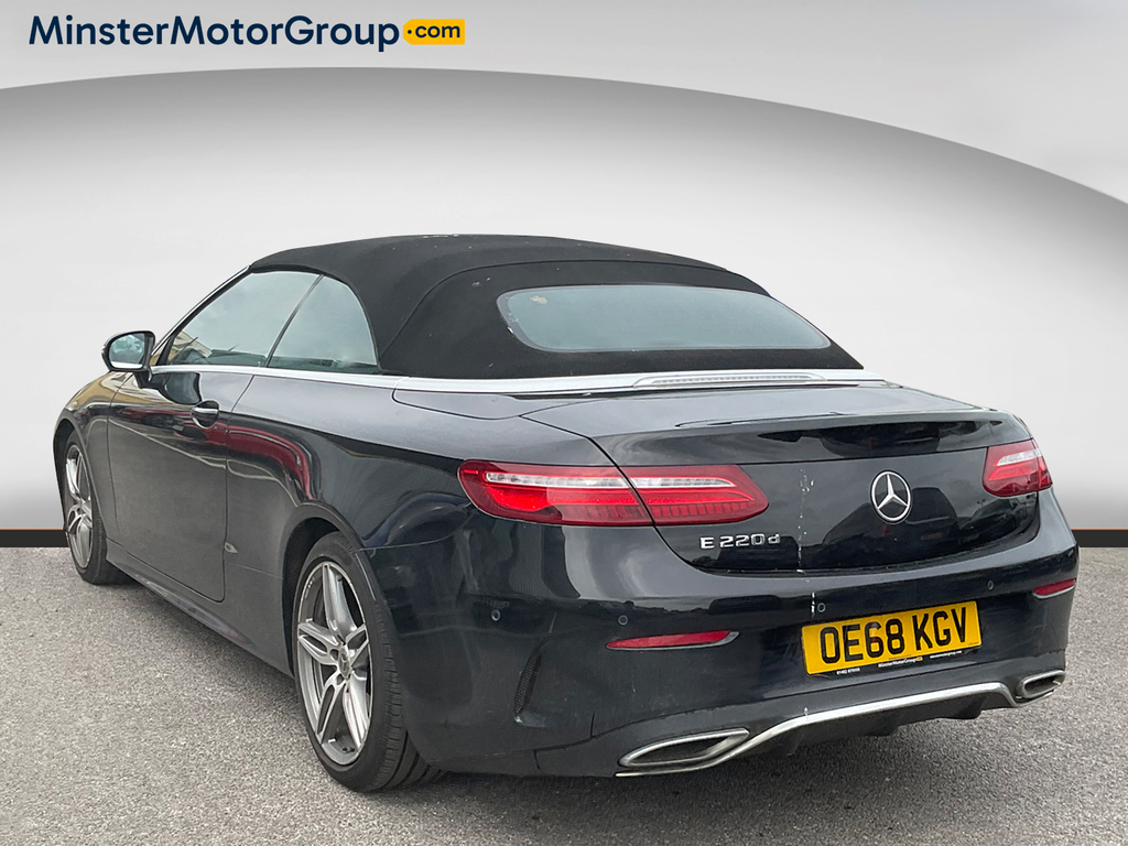 Mercedes-Benz E Class E 220 D Amg Line OE68KGV Black #4