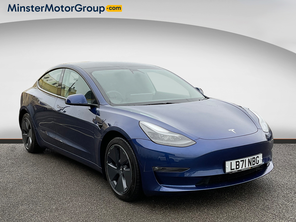 Tesla Model 3 Long Range Awd Blue
