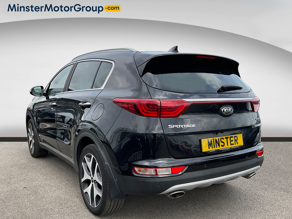 Kia Sportage Gt-line S Crdi CX12LYX Black #4