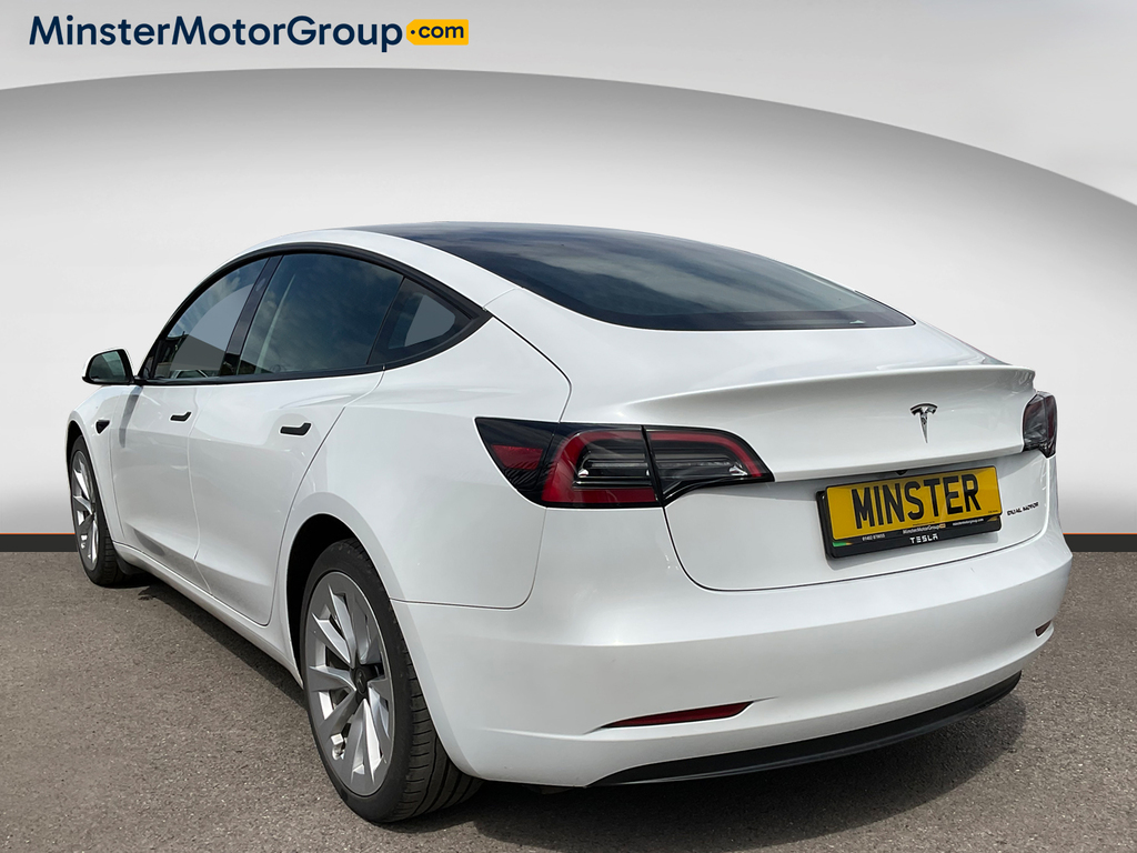Tesla Model 3 Long Range Awd BP23VAJ White #4