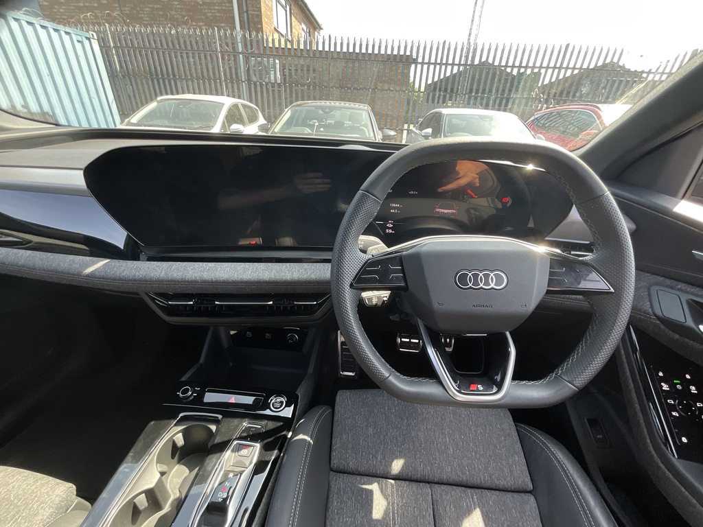 Audi Q6 E-Tron S Line Quattro FH74HKD Grey #6