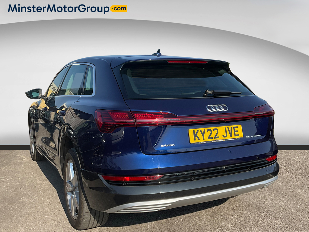 Audi E-tron Technik 55 Quattro Blue #4