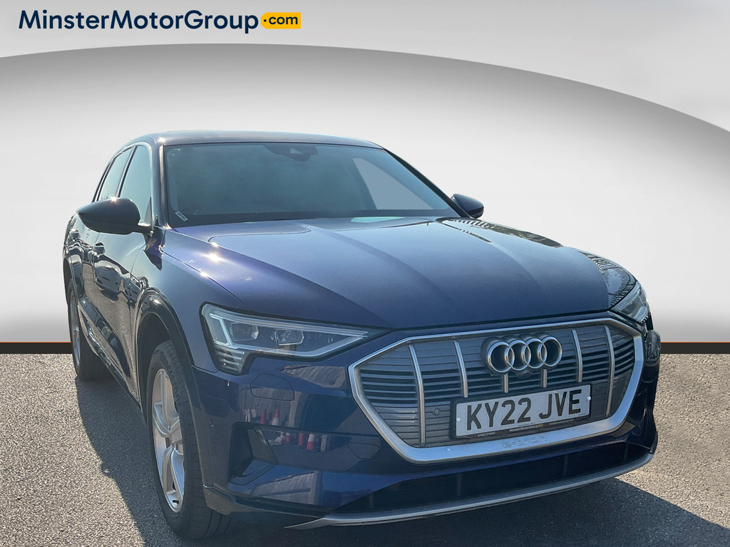 Audi E-tron Technik 55 Quattro Blue
