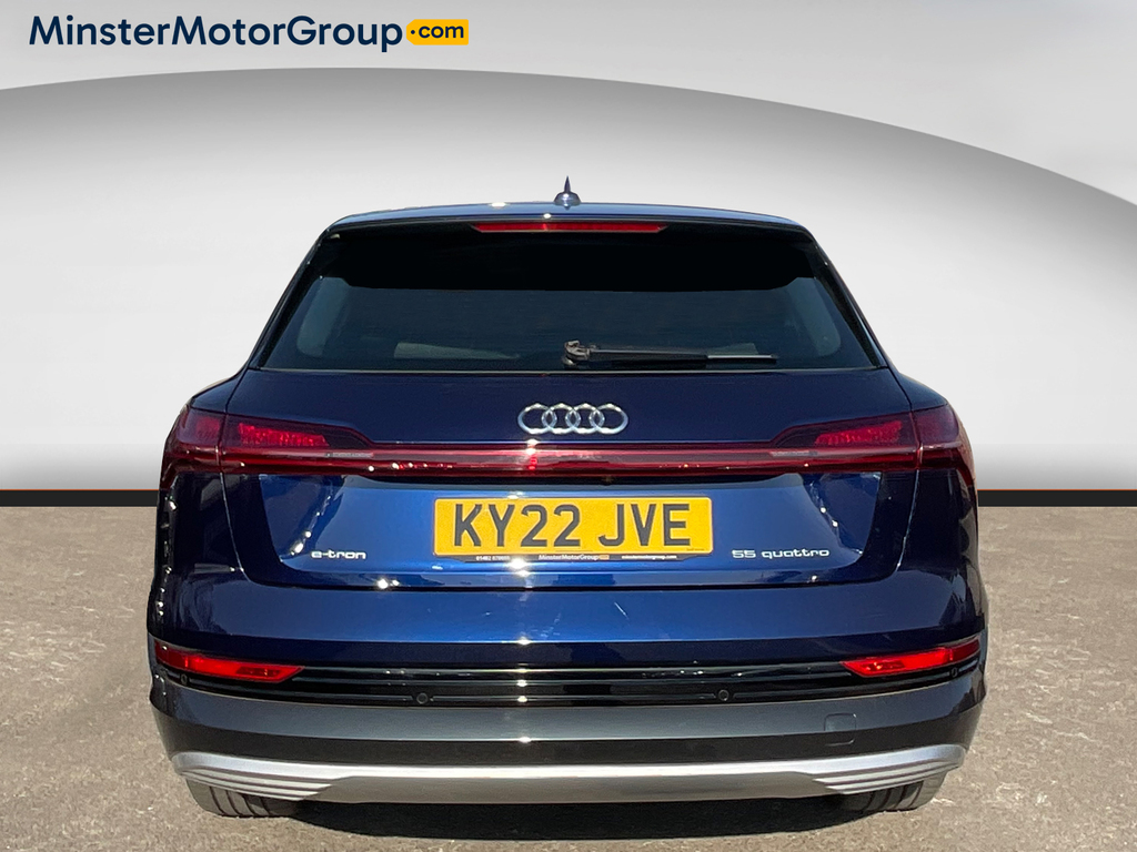Audi E-tron Technik 55 Quattro Blue #3