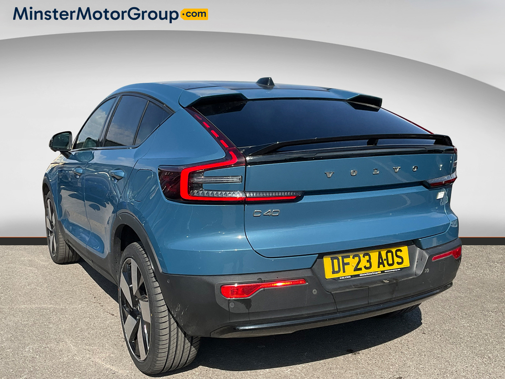 Volvo C40 Ultimate Recharge Ev DF23AOS Blue #4