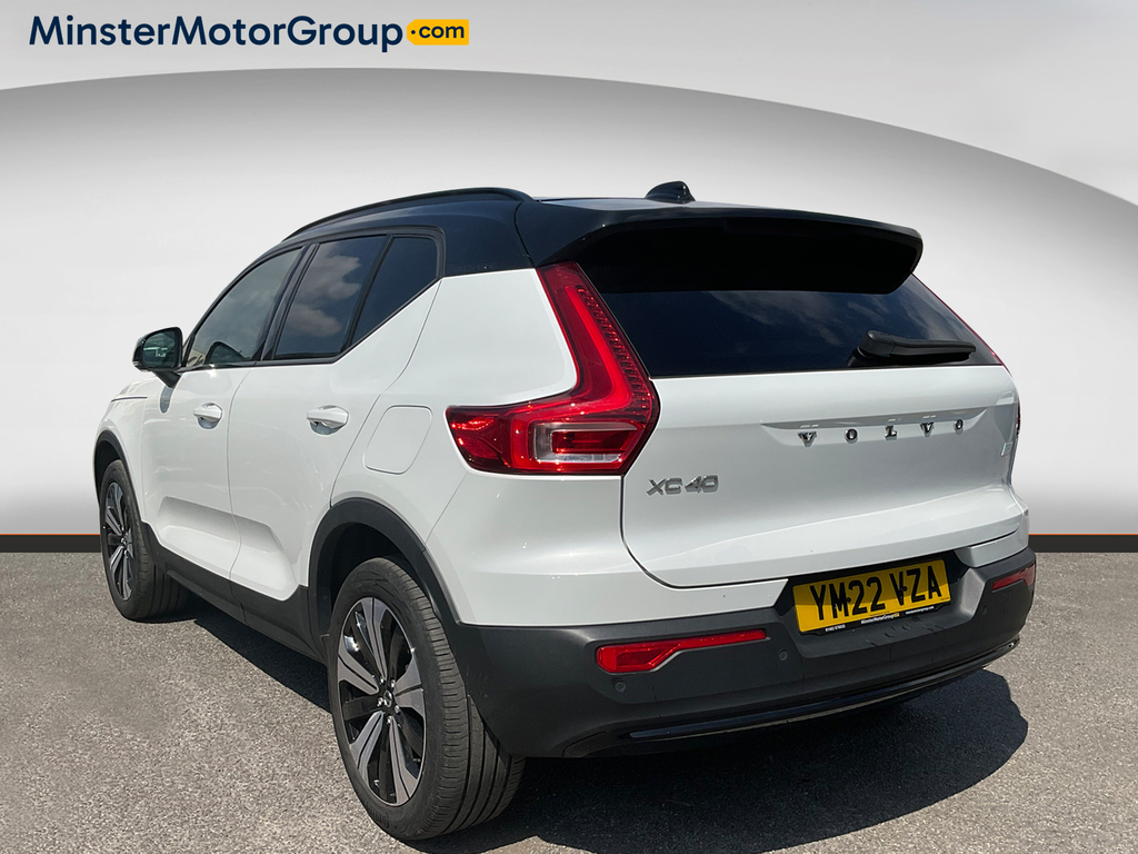Volvo XC40 Recharge Twin Ev Awd YM22VZA White #4