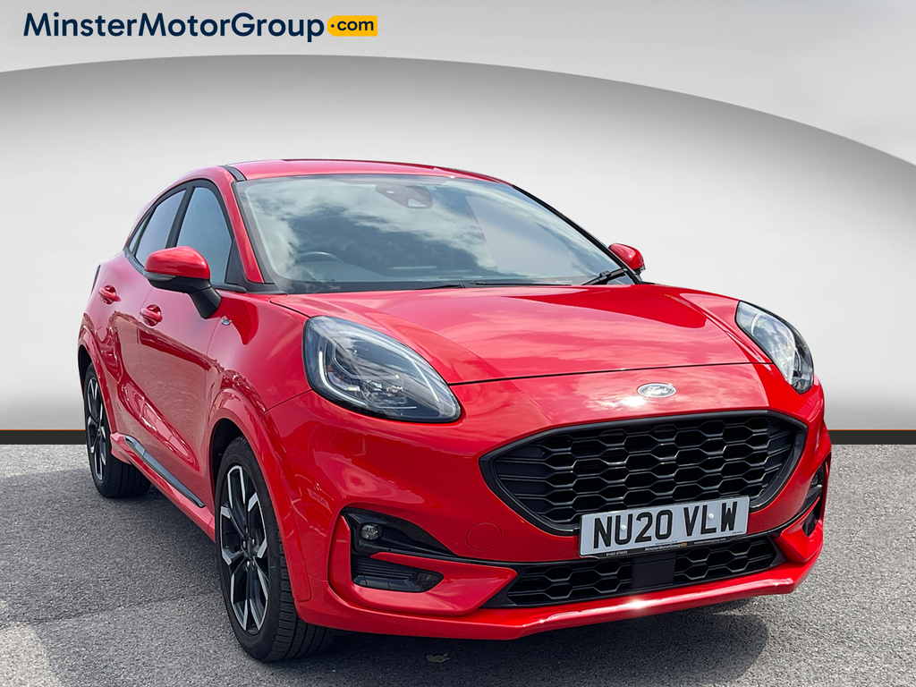 Ford Puma St-line X Mhev Red