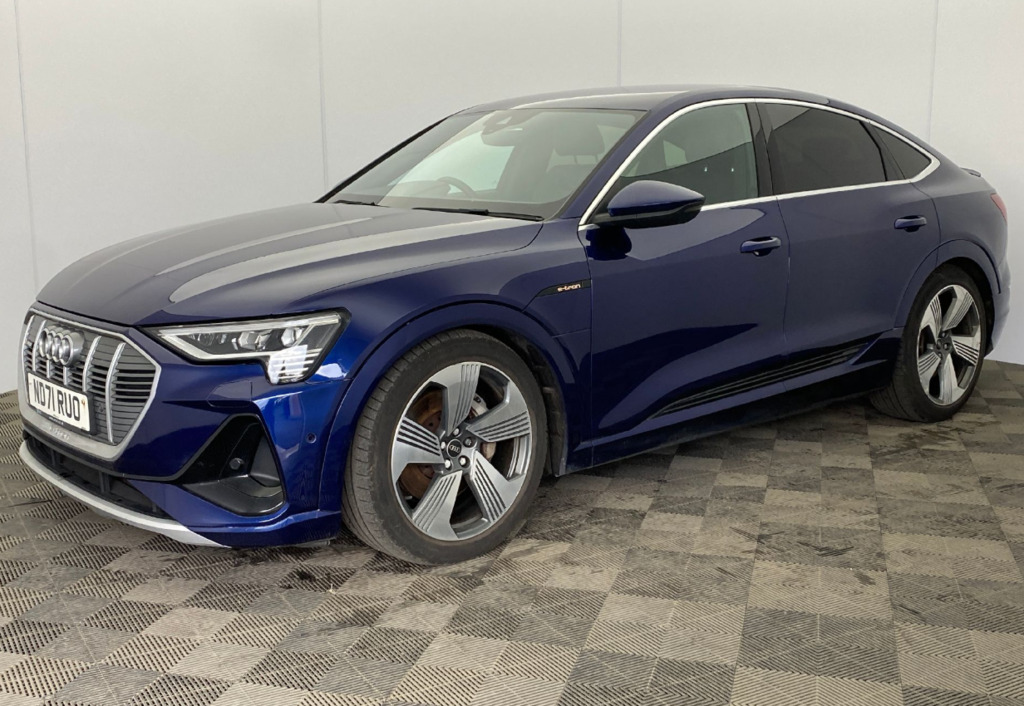 Audi E-Tron S Suv Blue #1