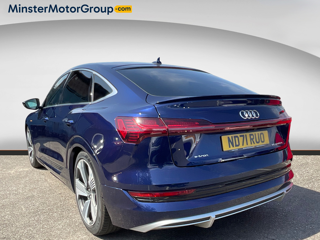 Audi E-Tron S S Line 55 Quattro Blue #4