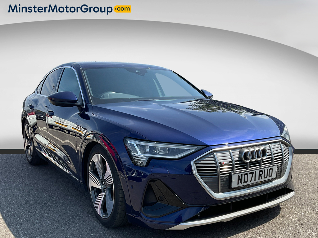 Audi E-Tron S S Line 55 Quattro Blue