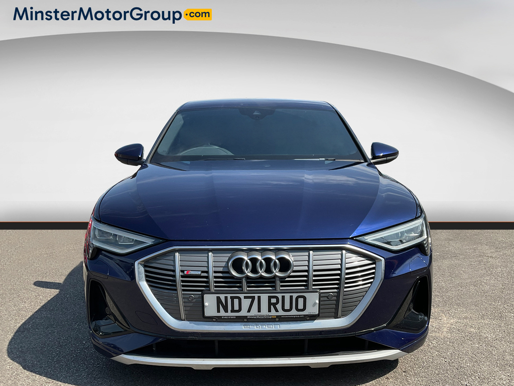 Audi E-Tron S S Line 55 Quattro Blue #5