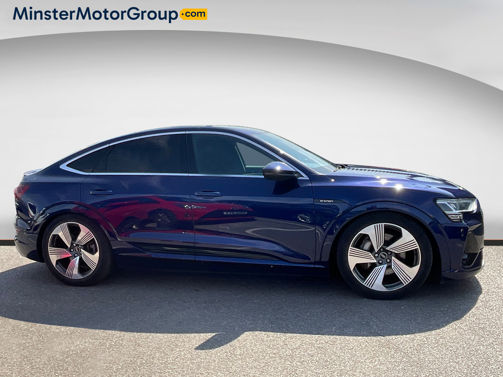 Audi E-Tron S S Line 55 Quattro Blue #2