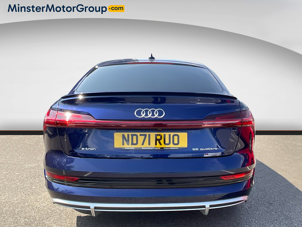 Audi E-Tron S S Line 55 Quattro Blue #3