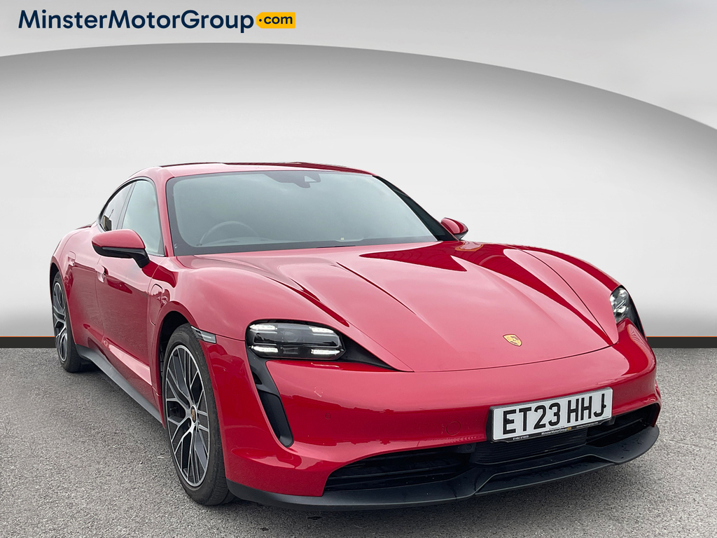 Porsche Taycan 4X2 ET23HHJ Red