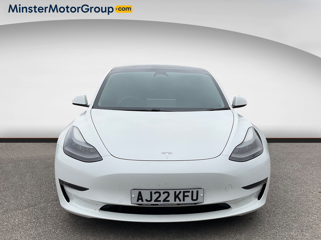 Tesla Model 3 Long Range Awd AJ22KFU White #5