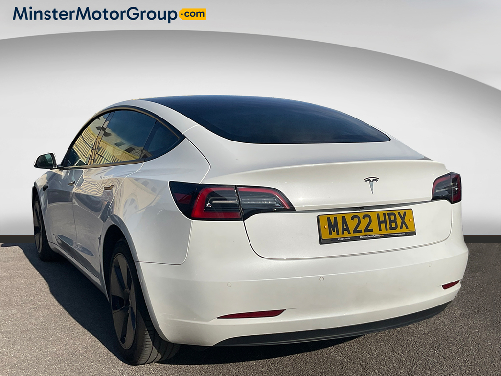 Tesla Model 3 Standard Range MA22HBX White #4