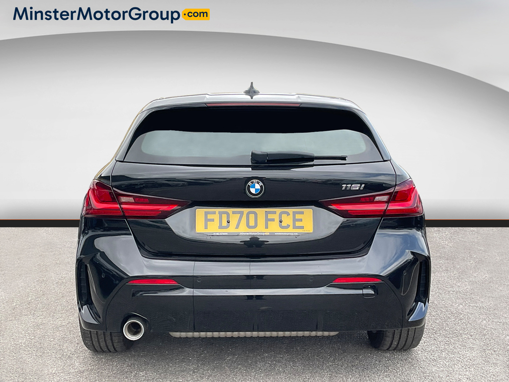 BMW 1 Series 118I M Sport FD70ECE Black #3