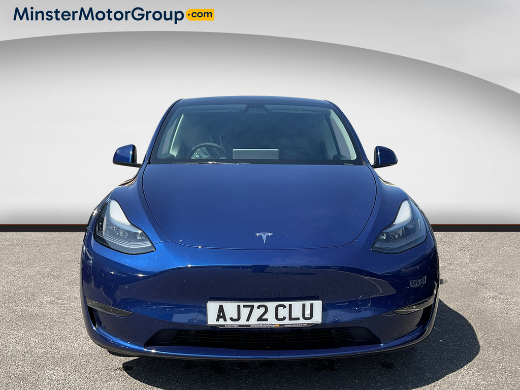 Tesla Model Y Long Range Awd AJ72CLU Blue #5