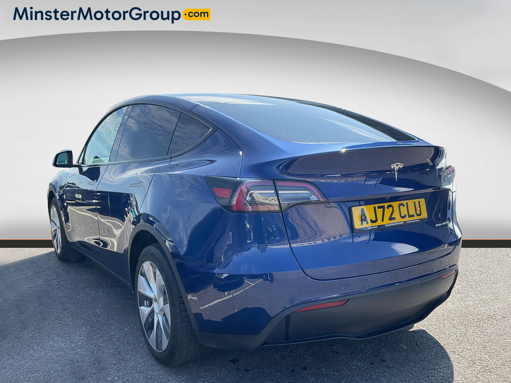 Tesla Model Y Long Range Awd AJ72CLU Blue #4