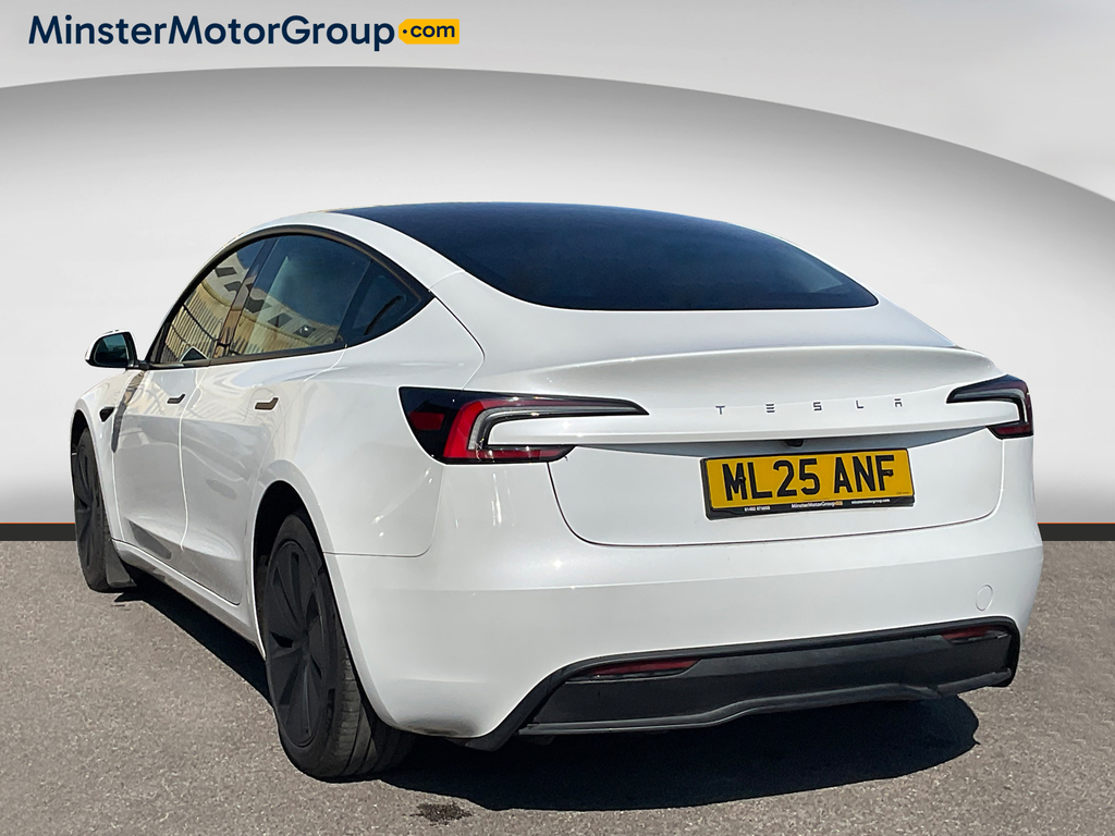Tesla Model 3 Rwd White #4