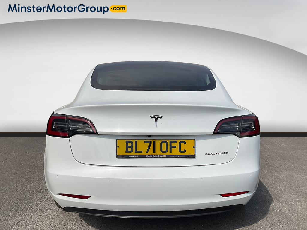 Tesla Model 3 Long Range Awd White #3