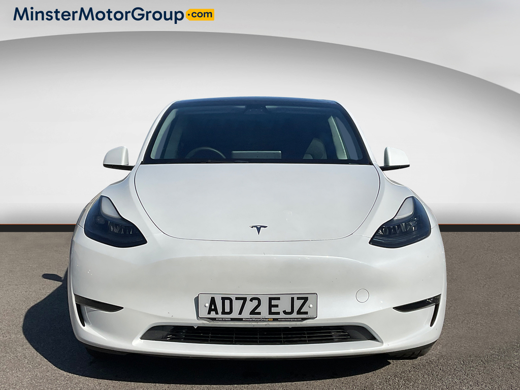 Tesla Model Y Long Range Awd AD72EJZ White #5
