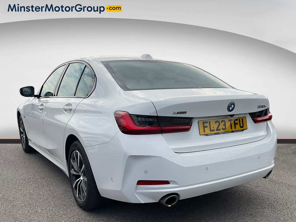 BMW 3 Series 330E Xdrive Sport FL23TFU White #4