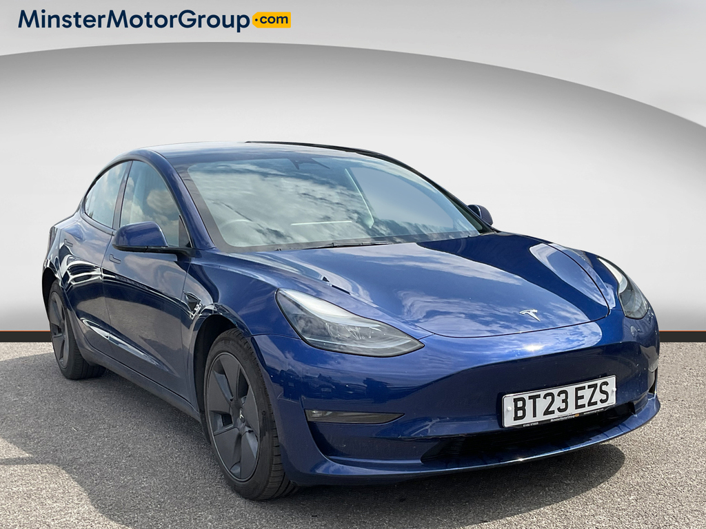 Tesla Model 3 Long Range Awd Blue