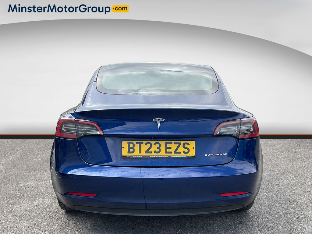 Tesla Model 3 Long Range Awd Blue #3
