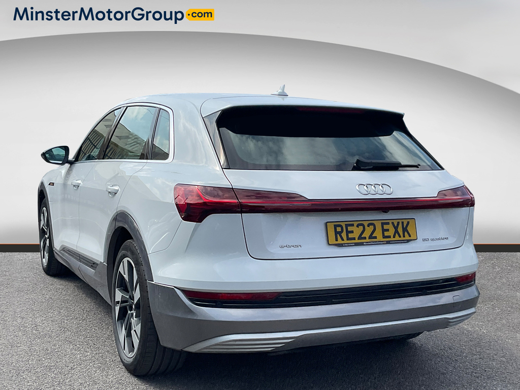 Audi E-tron Sport 50 Quattro White #4