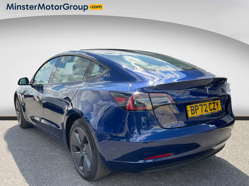 Tesla Model 3 Saloon BP72CZY Blue #4