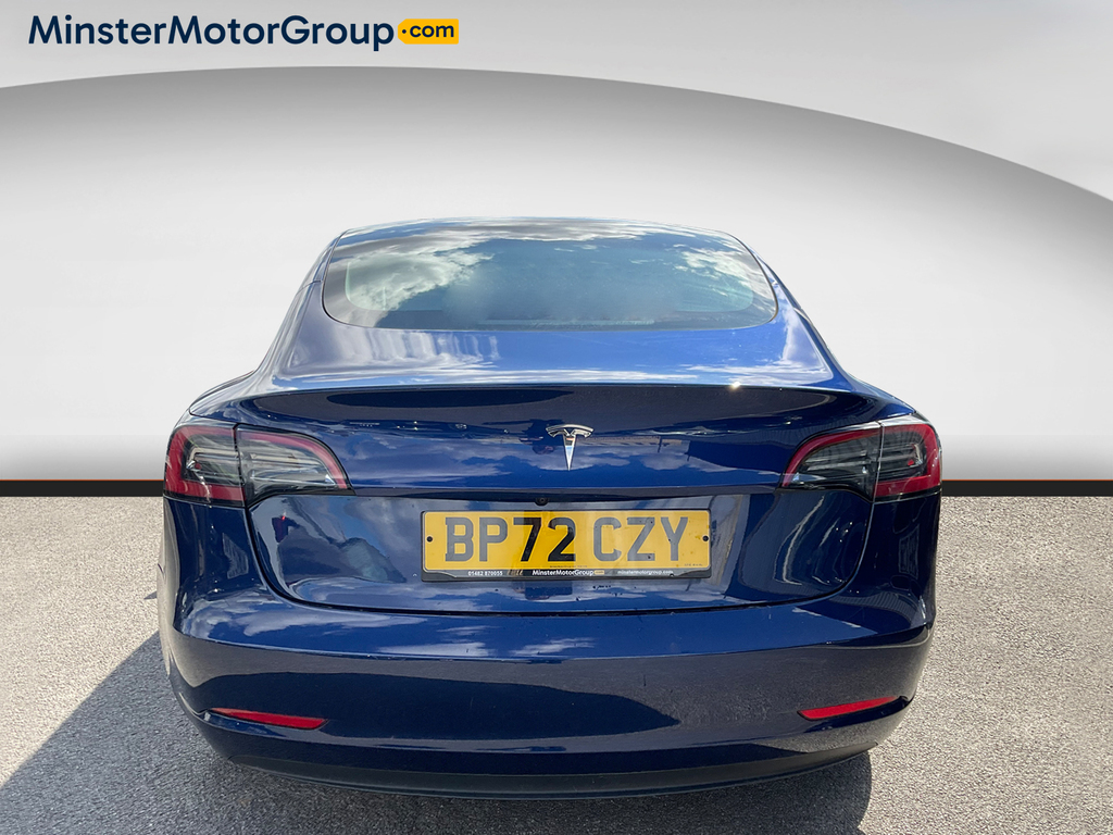 Tesla Model 3 Saloon BP72CZY Blue #3