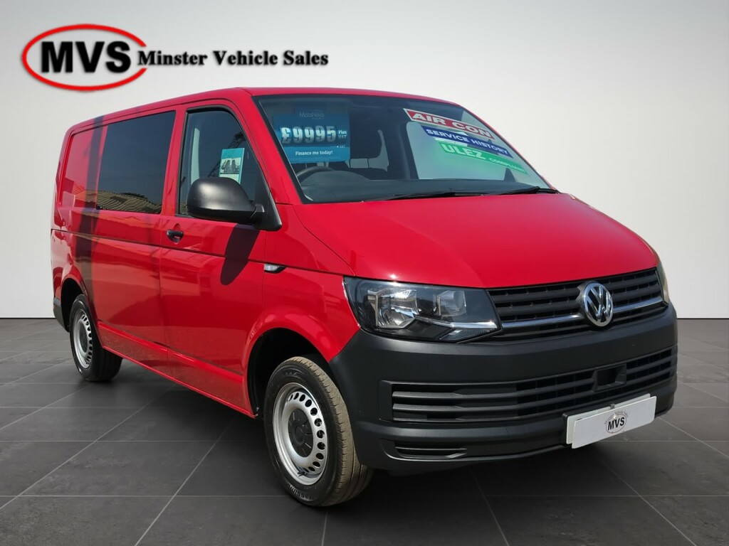 Volkswagen Transporter 2.0-Tdi-t28-startline GF69UZO Red #2
