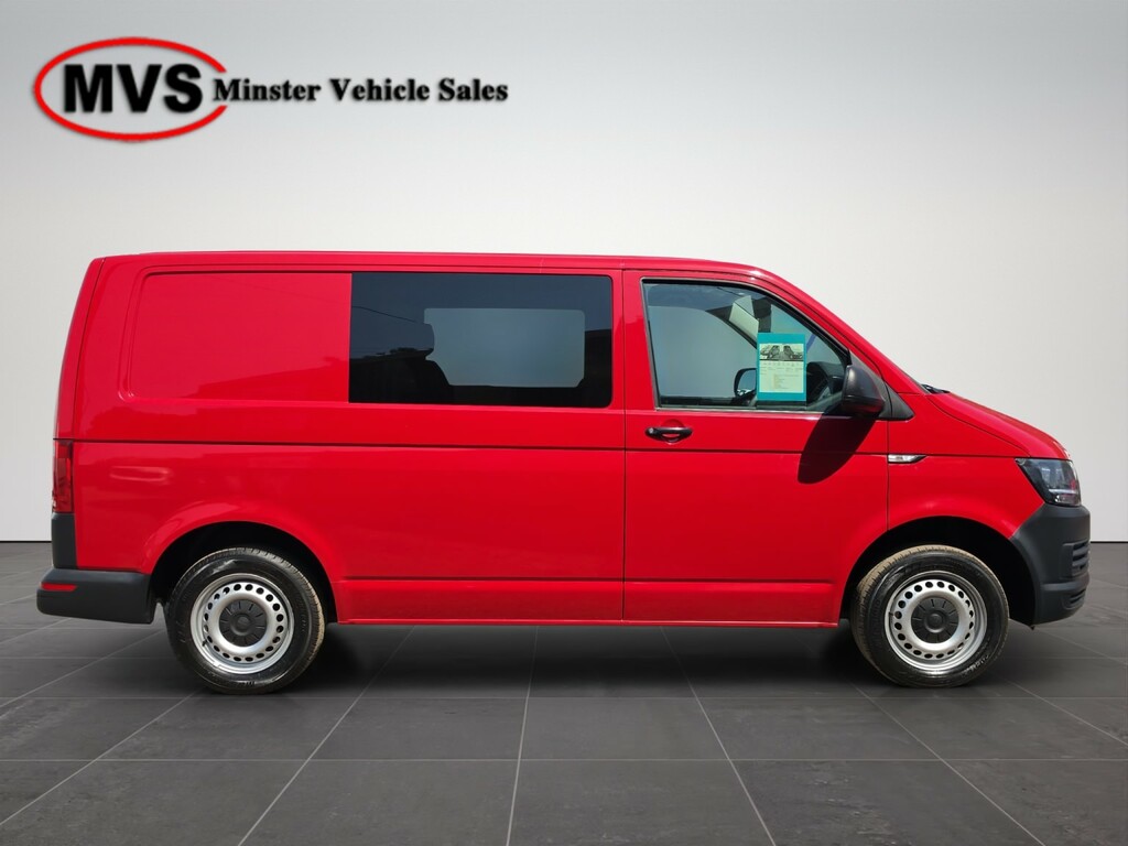 Volkswagen Transporter 2.0-Tdi-t28-startline GF69UZO Red #3