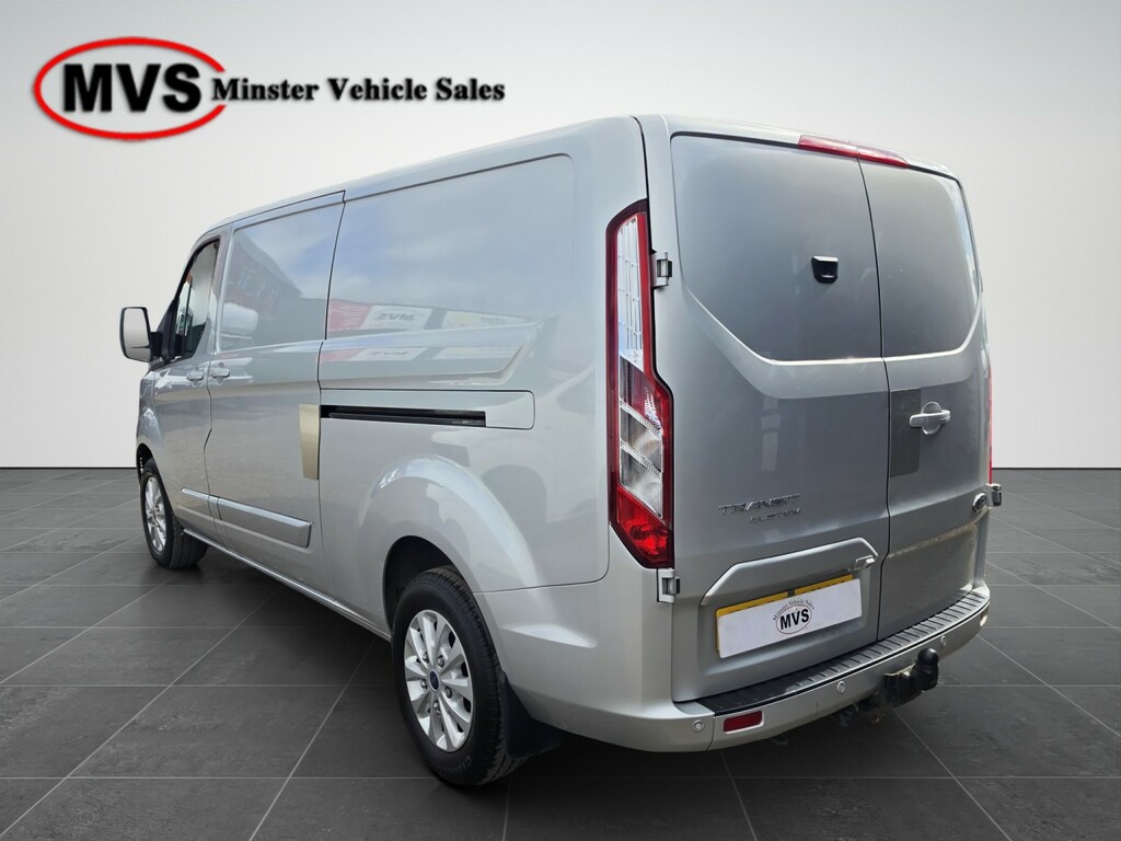 Ford Transit Custom Transit-custom-limited-van-320-l2-2.0l-ecoblue-130 BD23HWN Silver #6