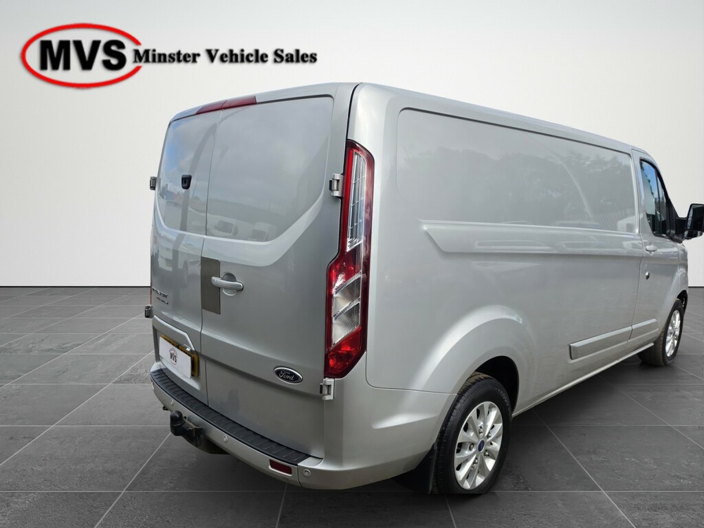 Ford Transit Custom Transit-custom-limited-van-320-l2-2.0l-ecoblue-130 BD23HWN Silver #5
